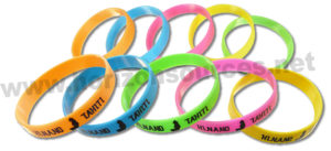 bracelet silicone imprimé